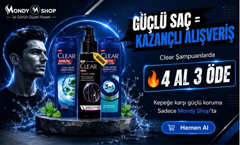 Clear Şampua Mondy Shop