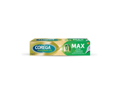 Corega Max Tutuş ve Ferahlık 40gr Corega Max Tutuş ve Ferahlık 40gr