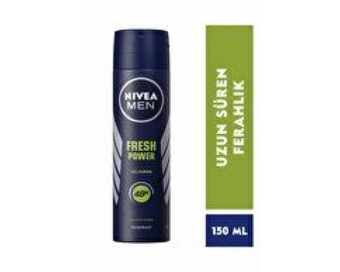 Nivea Sprey Erkek Fresh Power 150 ML