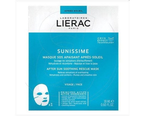 Lierac Sunissime After Sun Soothing Rescue Mask 18 ML Güneş Sonrası Maske