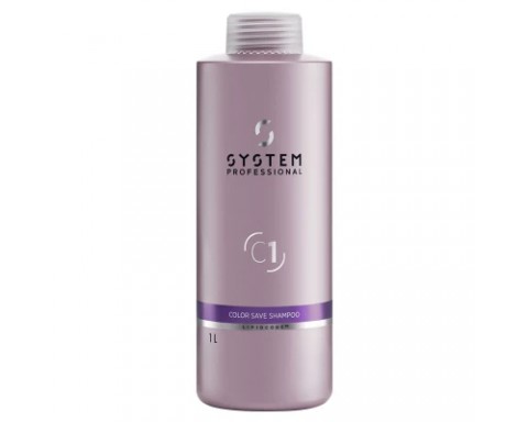 Wella System Professional Color Save C1 Boyalı Saçlar İçin Renk Koruyucu Bakım Şampuanı 1000ml