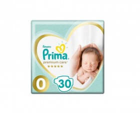 Prima Premium Care Bebek Bezi 0 Numara Premat&uuml;re Yenidoğan 30 Adet