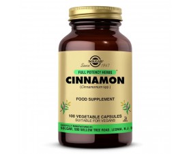 Solgar Cinnamon 100 Bitkisel Kaps&uuml;l