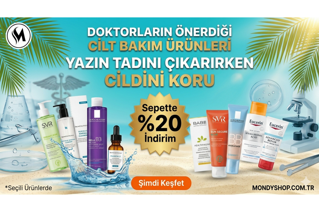 Türkiye'nin En Ucuz Kozmetik Alışveriş Sitesi Mondy Shop'ta Doktorların Önerdiği Cilt Bakım Ürünleri