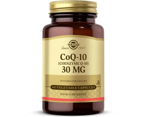 Solgar CoQ-10 Coenzyme 30 mg Koenzim Q10 60 Bitkisel Kapsül Solgar CoQ-10 Coenzyme 30 mg Koenzim Q10 60 Bitkisel Kapsül