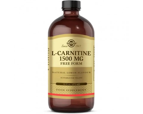 Solgar L- Carnitine 1500 mg Liquid L- Karnitin 473 ml Solgar L- Carnitine 1500 mg Liquid L- Karnitin 473 ml