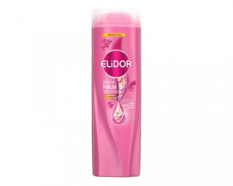 Elidor Güçlü ve Parlak 2in 1 Şampuan 400 Ml