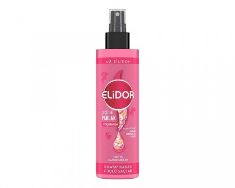 Elidor Güçlü ve Parlak Sıvı Saç Kremi 200 Ml