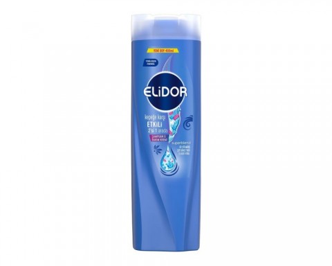 Elidor Kepeğe Karşı Etkili 2in 1 Şampuan 400 Ml