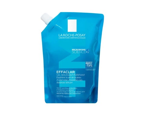 La Roche Posay Effaclar Yağlı Ciltler için Temizleme Jeli 400 ml - Refill