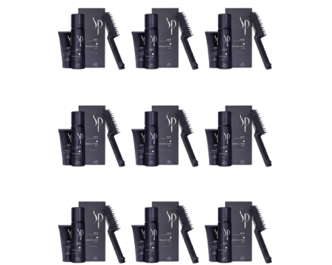 Wella Sp Men Pigment Mousse Siyah 6'lı Set