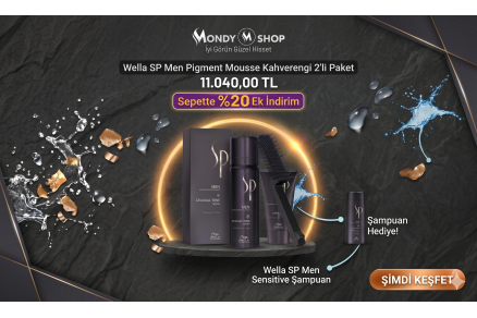 Wella SP Men Pigment Mousse Kullanımı ve İncelemesi | Mondy Shop