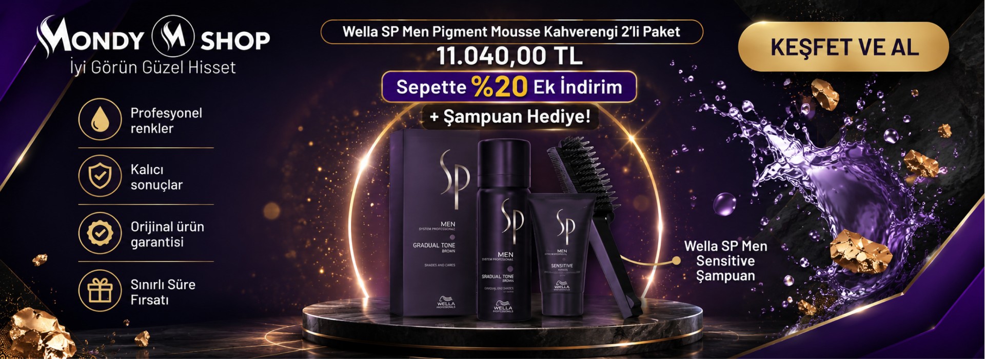 Wella Sepette %20 ek indiirm