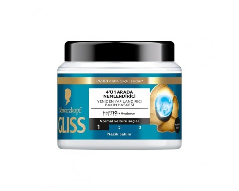 Gliss Aqua Revive Maske 400 Ml Gliss Aqua Revive Maske 400 Ml