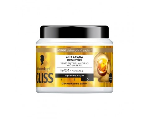 Gliss Nutrive Maske 400 Ml Gliss Nutrive Maske 400 Ml
