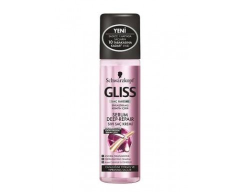 Gliss Serum Deep Repair Sıvı Saç Kremi 200 Ml Gliss Serum Deep Repair Sıvı Saç Kremi 200 Ml