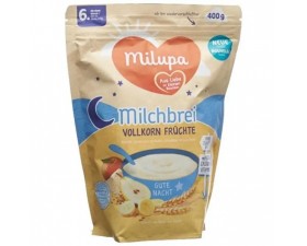 Milupa Goodnight tam tahıllı meyveler 6m 400 gr ithal Milupa Goodnight tam tahıllı meyveler 6m 400 gr ithal