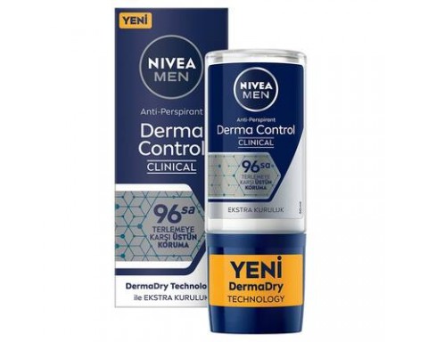 Nivea Derma Control Clinical Erkek Roll On 50 Ml Nivea Derma Control Clinical Erkek Roll On 50 Ml
