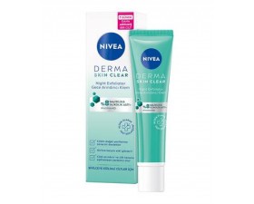 Nivea Visage Derma Clear Night Exfoliator Gece Kremi 40 Ml