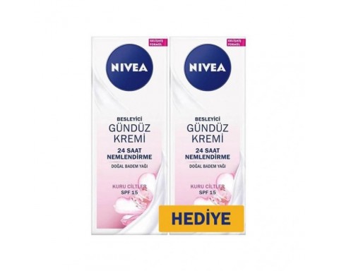 Nivea Visage Essentials Gündüz Kremi 50 Ml Spf15 2'li
