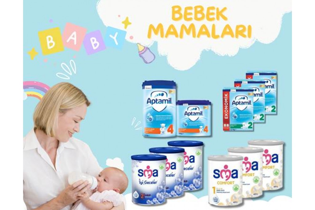SMA Bebek Maması Çeşitleri