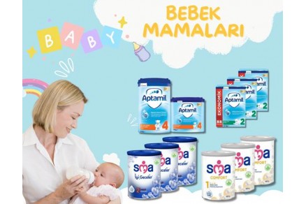 Aptamil Bebek Maması İçeriği ve Çeşitleri Mondy Shop'ta