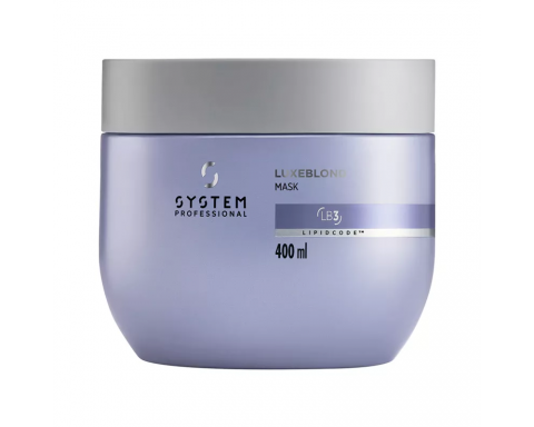 Wella System Professional Luxeblond Onarıcı Mor Maske 400ml
