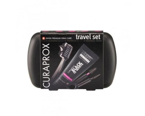 Curaprox Black Is White Travel Set Curaprox Black Is White Travel Set