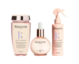 Kerastase Elektriklenme Karşıtı Parlaklık ve Isı Koruması Sağlayan 3'l&uuml; Bakım Rutini