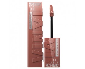 Maybelline Super Stay Vinyl Ink - Likit Parlak Ruj No 120 Punchy