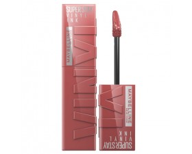 Maybelline Super Stay Vinyl Ink - Likit Parlak Ruj No 35 Cheeky