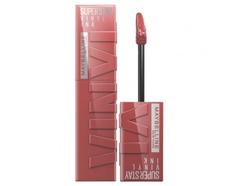 Maybelline Super Stay Vinyl Ink - Likit Parlak Ruj No 35 Cheeky