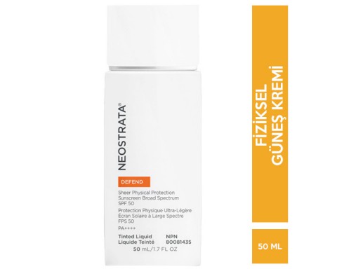 Neostrata Defend Fiziksel Güneş Koruyucu Spf 50 Pa 50ml Neostrata Defend Fiziksel Güneş Koruyucu Spf 50 Pa 50ml