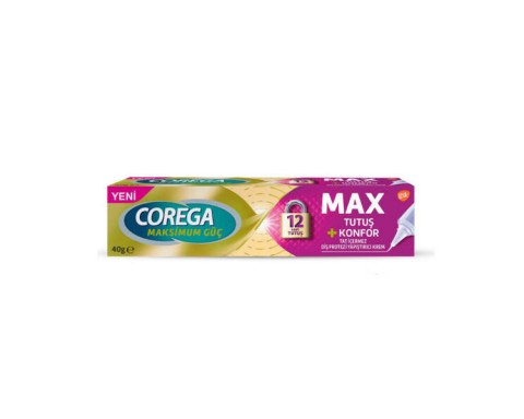 Corega Max Hold Comfort Diş Protezi Yapıştırıcı Krem 70gr