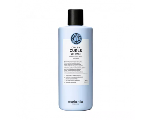 Maria Nila Coils & Curls Co-Wash Kıvırcık ve Dalgalı Saçlar İçin Bukle Belirginleştirici Temizleme Kremi 350ml Maria Nila Coils & Curls Co-Wash Kıvırcık ve Dalgalı Saçlar İçin Bukle Belirginleştirici Temizleme Kremi 350ml