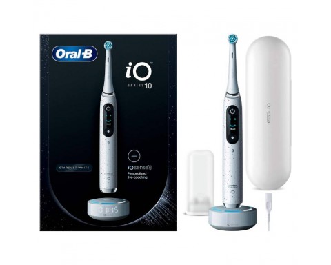 Oral-B iO 10 Şarjlı Diş Fırçası - Stardust Beyaz Oral-B iO 10 Şarjlı Diş Fırçası - Stardust Beyaz