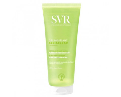 Svr Sebiaclear Foaming Jel 200 ML Yağlı Ciltler İçin Temizleme Jeli Svr Sebiaclear Foaming Jel 200 ML Yağlı Ciltler İçin Temizleme Jeli