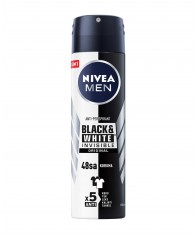 Nivea Deodorant İnvisible Black Whıte Fresh Sprey 150ml Erkek