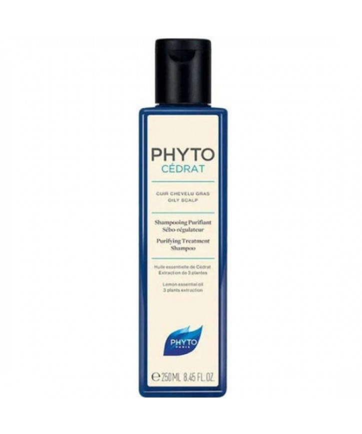 Phyto Cedrat Shampoo 250 ML Yağlı Saçlar İçin Sebum Düzenleyici Şampuan
