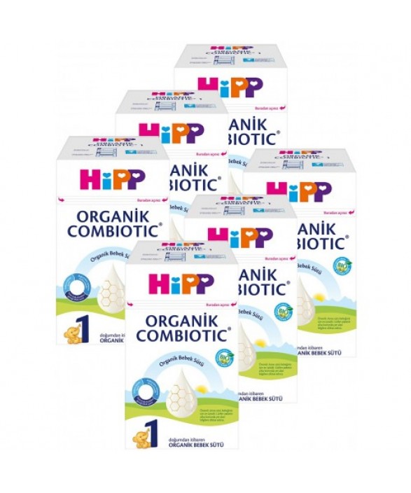 Hipp 1 Organik Bebek Sütü Combiotic 800 gr  6 Adet