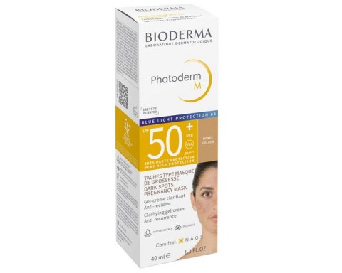 Bioderma Photoderm M Krem SPF 50 40 ML Golden Bioderma Photoderm M Krem SPF 50 40 ML Golden