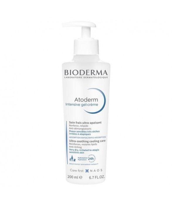Bioderma Atoderm Intensive Gel Cream 200 ML Kuru Ciltler İçin Nemlendirici Krem