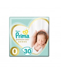 Prima Premium Care Bebek Bezi 0 Numara Prematüre Yenidoğan 30 Adet