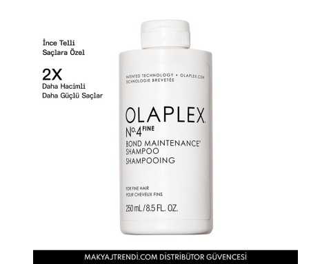 Olaplex No. 4 Bond Maintenance Onarıcı Şampuan 250 ml Olaplex No. 4 Bond Maintenance Onarıcı Şampuan 250 ml