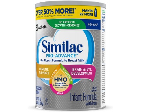 Similac Pro-Advance Bebek Maması 36 oz 1.02 kg – 3’lü Paket Similac Pro-Advance Bebek Maması 36 oz 1.02 kg – 3’lü Paket