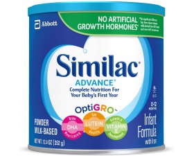  Similac Advance Demir İçeren Bebek Maması 0-12 Ay – 12.4 oz 6’lı Paket