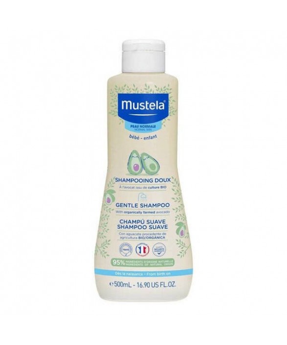 Mustela Gentle Shampoo 500 ML Bebek ve Çocuk Şampuanı