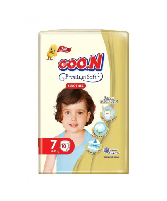 Goon Premium Soft Külot Bez 7 Beden İkiz Paket 10 Adet