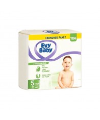 Evy Baby 5 Numara Ekonomik Paket Bebek Bezi 22 Adet