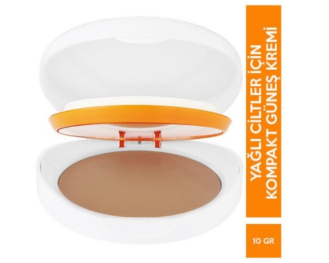 Heliocare Color Compact Oil Free Spf 50 10 gr Renkli Güneş Kremi  Brown